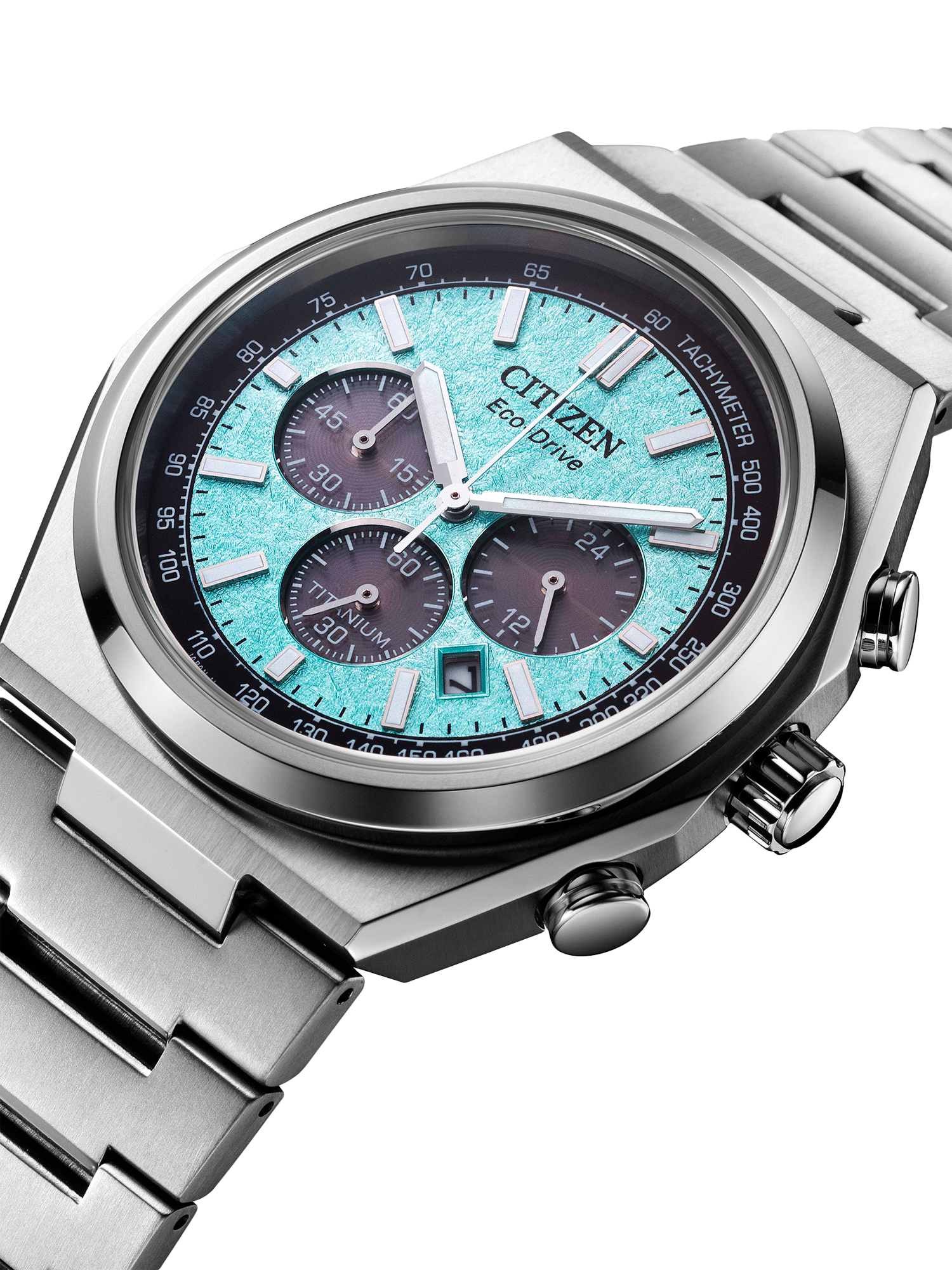 Product image 5 of 7, which shows Citizen CA4610-85M Zenshin Super Titanium™ Men's Bracelet Strap Watch