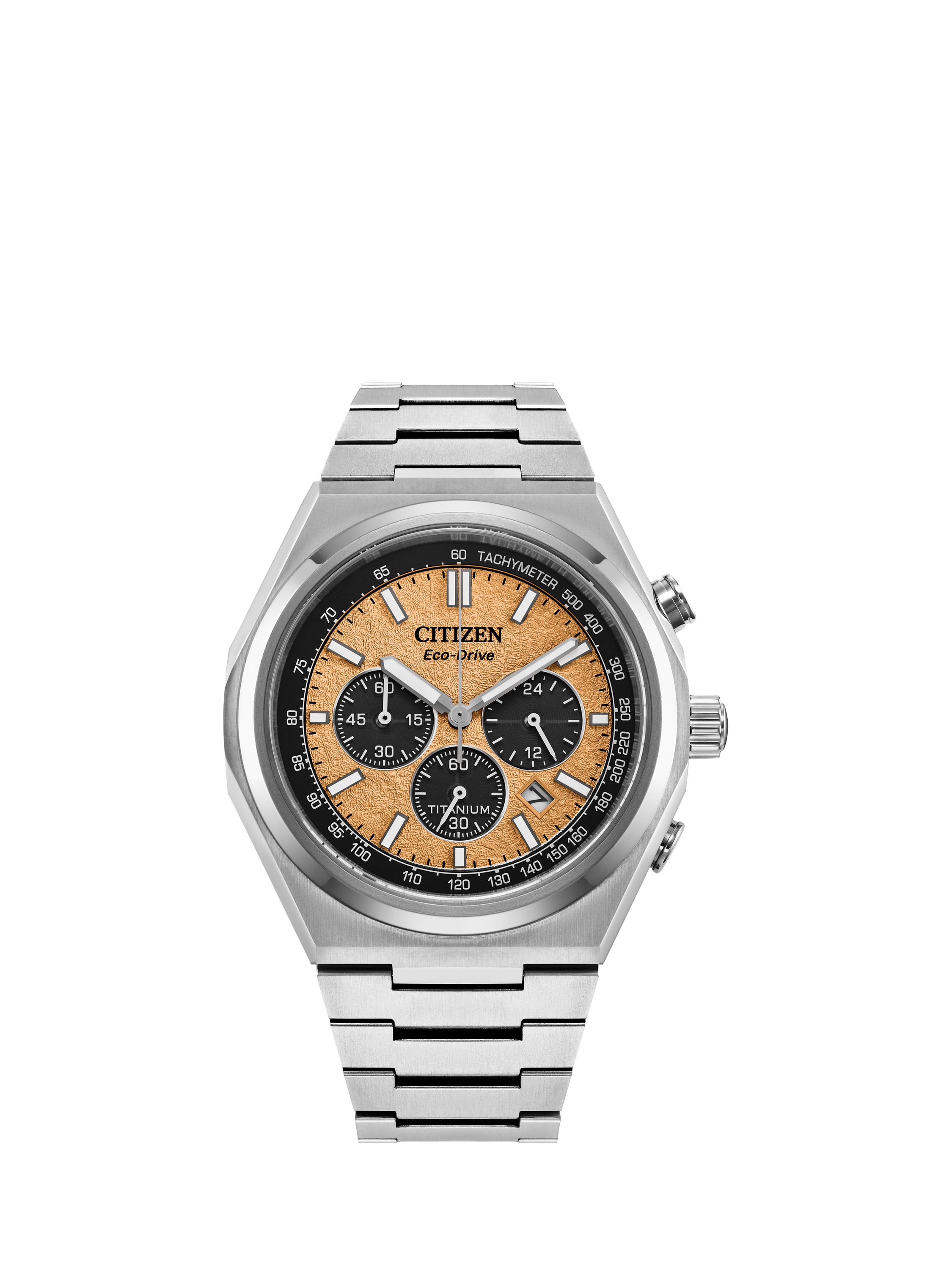Product image 1 of 7, which shows Citizen CA4610-85Z Zenshin Super Titanium™ Men's Bracelet Strap Watch
