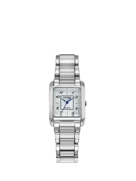 Citizen L Bianca Women's 22mm Bracelet Watch, Stainless Steel, Silver