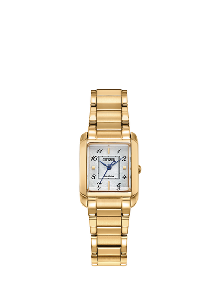 Citizen L Bianca Women's 22mm Bracelet Watch, Stainless Steel, Gold