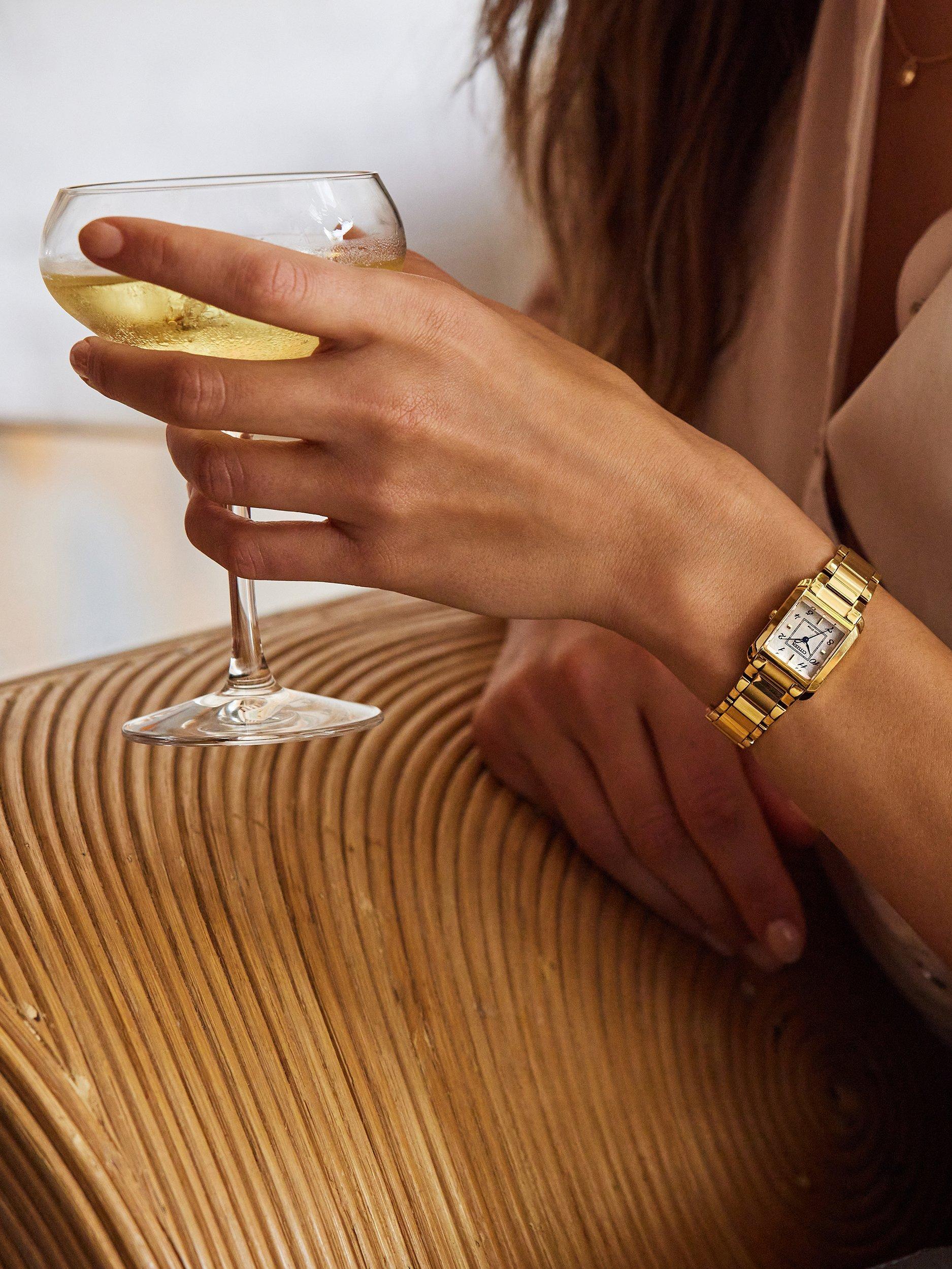 Product image 4 of 6, which shows Citizen L Bianca Women's 22mm Bracelet Watch, Gold Tone Stainless Steel