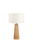 Pacific Draydon Mango Wood Table Lamp, Natural