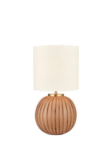Pacific Ezekiel Terracotta Table Lamp, Natural