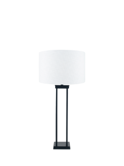 Pacific Langston Metal Table Lamp, Black