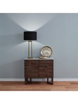 Pacific Langston Metal Table Lamp - view 2, Gold