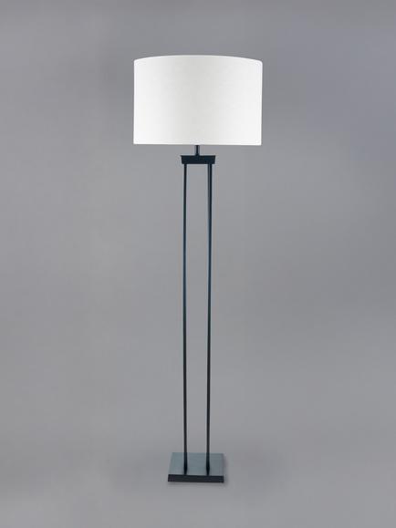 Pacific Langston Metal Floor Lamp, Black