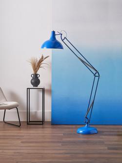 Designers Guild Tortona Floor Lamp - view 2, Blue