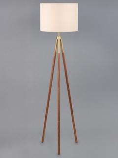Pacific Vali Tripod Floor Lamp, Gold