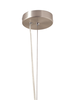 Pacific Allona Woven Rattan Pendant Ceiling Light - view 2, Grey