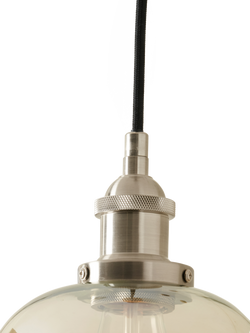 Pacific Clio Long Glass Shade Pendant Ceiling Light - view 2, Gold