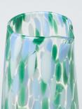 John Lewis Confetti Glass Carafe, 800ml, Green