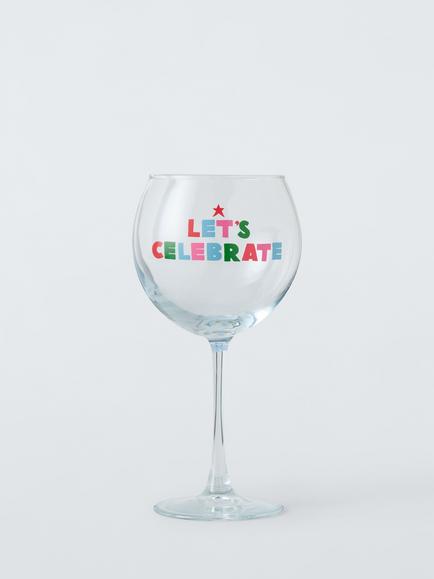 John Lewis 'Let's Celebrate' Gin Glass, 650ml, Clear, Clear
