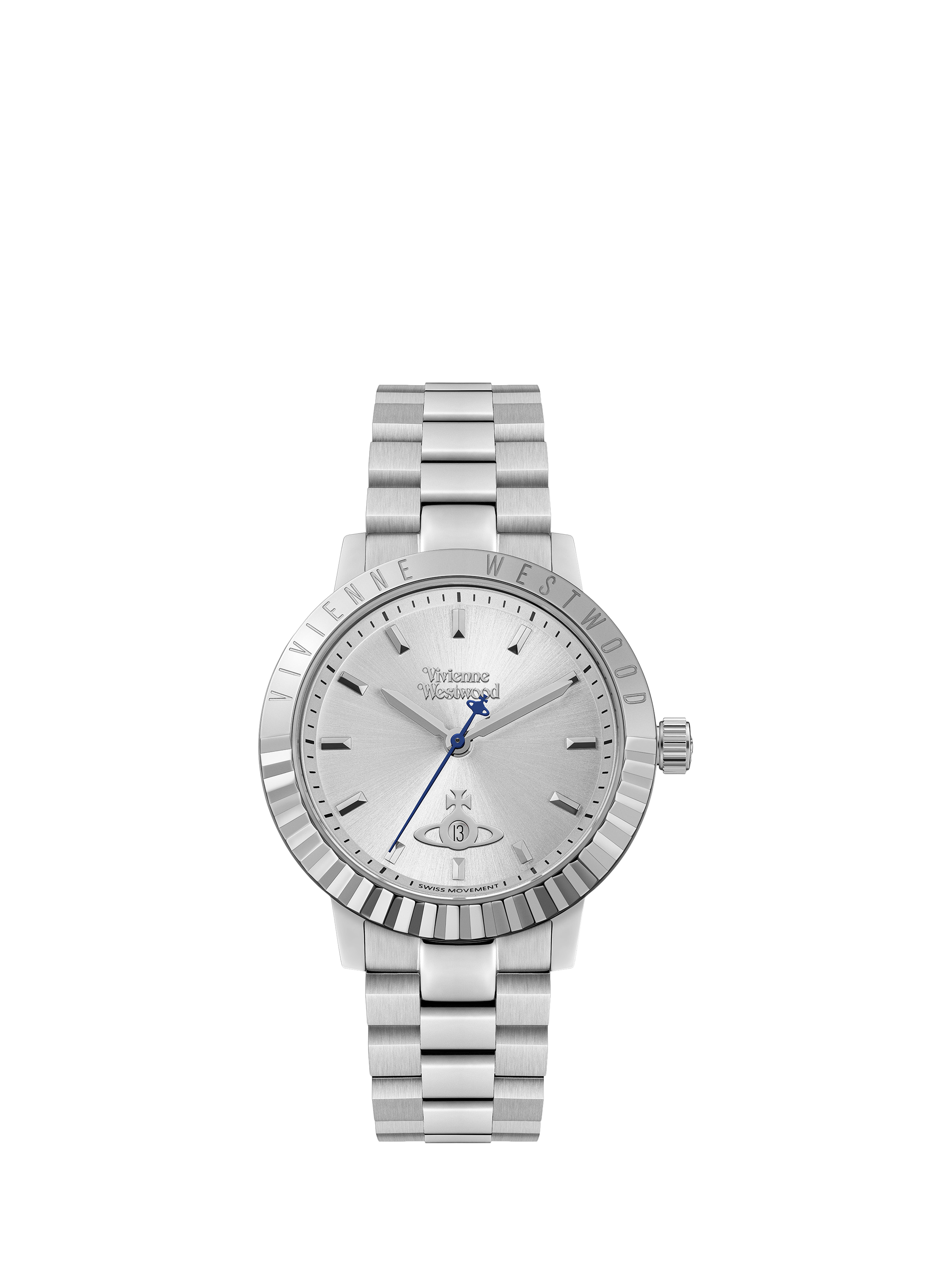 Product image 1 of 7, which shows Vivienne Westwood VV307SLSL Dulwich Women's Bracelet Strap Watch, Silver