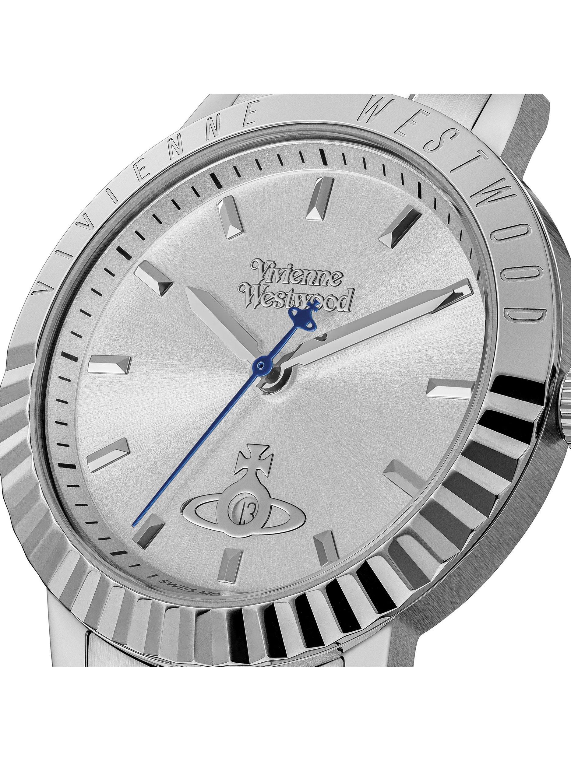 Product image 2 of 7, which shows Vivienne Westwood VV307SLSL Dulwich Women's Bracelet Strap Watch, Silver