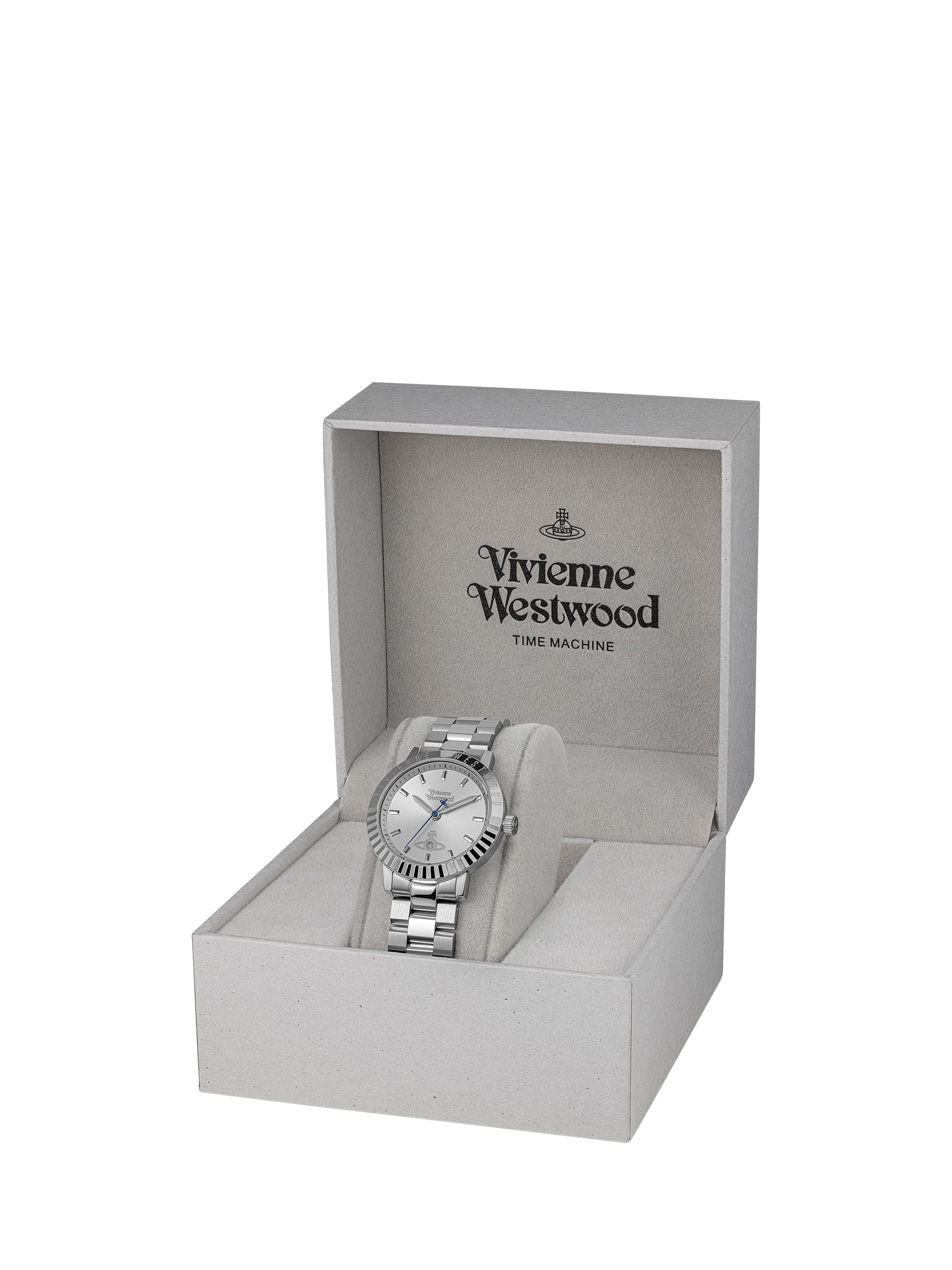 Product image 7 of 7, which shows Vivienne Westwood VV307SLSL Dulwich Women's Bracelet Strap Watch, Silver