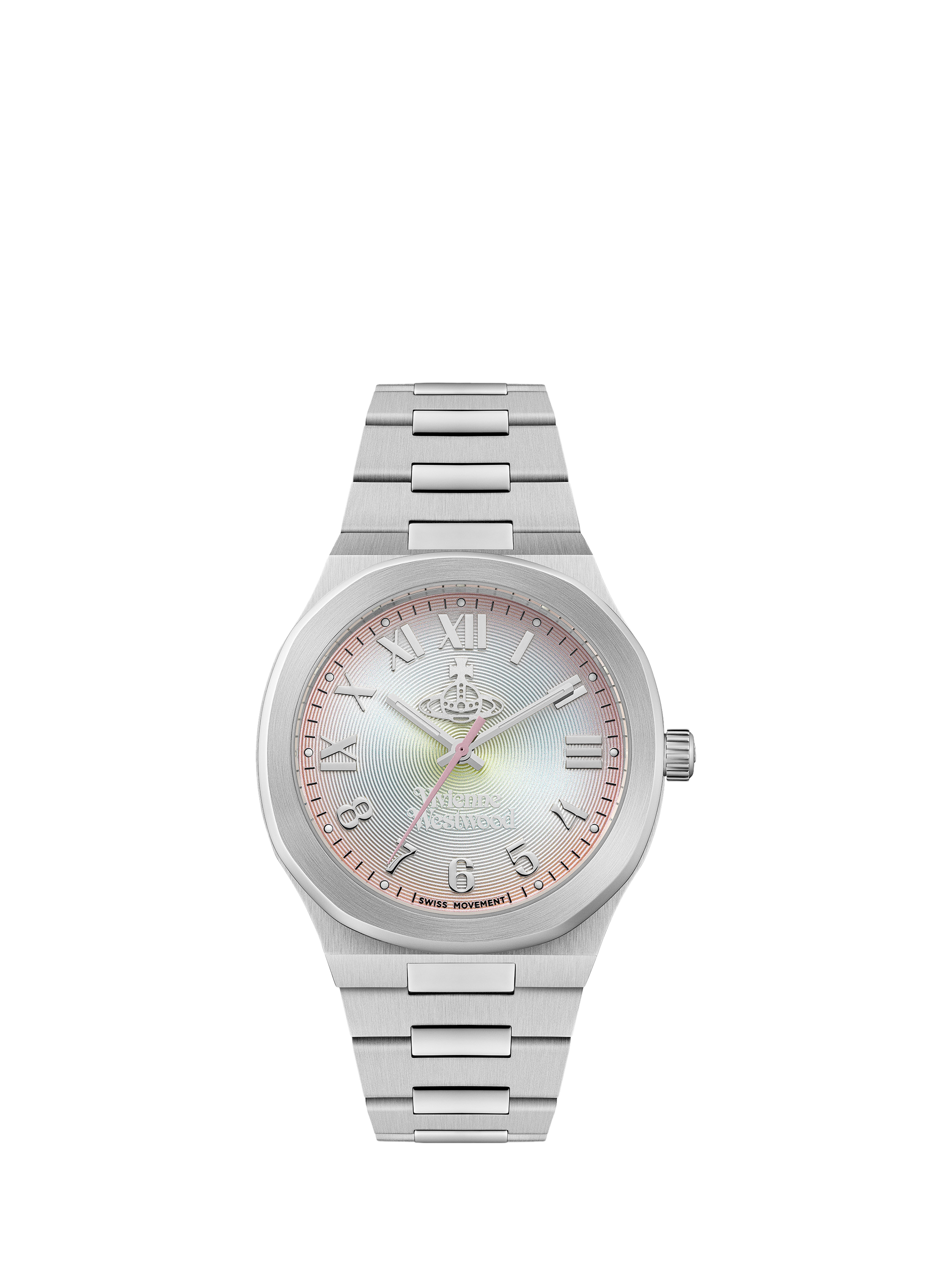 Product image 1 of 7, which shows Vivienne Westwood VV318MT Merton Women's Bracelet Strap Watch, Silver