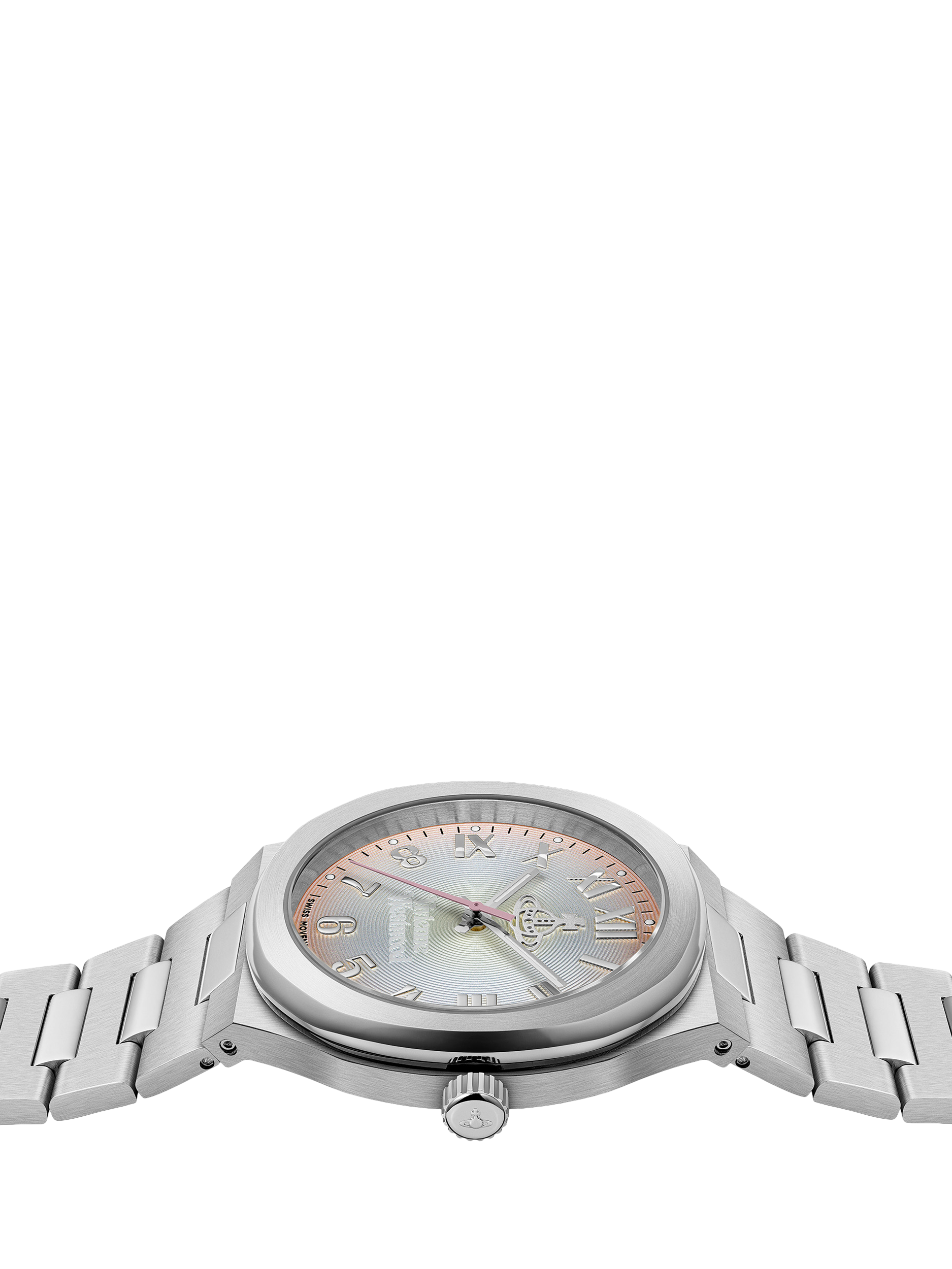 Product image 4 of 7, which shows Vivienne Westwood VV318MT Merton Women's Bracelet Strap Watch, Silver