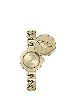 Vivienne Westwood Orb Button Women's Watch - view 2, Gold