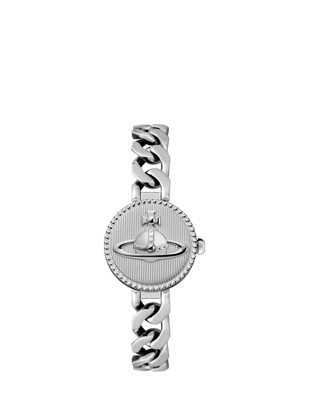 Vivienne Westwood Orb Button Women's Watch, Silver