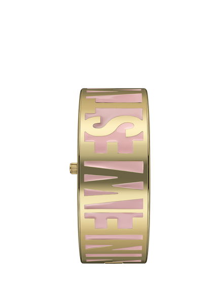 Vivienne Westwood VV325LPKGD Belvoir Women's Quartz Bracelet Watch, Pink/Gold - view 2, Pink