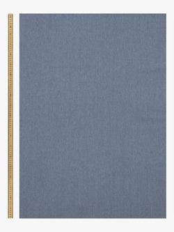 John Lewis Cotton Mix Fabric, Thistle Blue, Price Band C - view 2, Thistle Blue