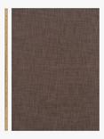 John Lewis Easy Clean Basketweave Chenille Fabric, Cocoa, Price Band D
