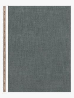 John Lewis Easy Clean Basketweave Chenille Fabric, Teal, Price Band D - view 2, Soft Teal