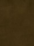 John Lewis Easy Clean Plush Velvet Fabric, Dark Khaki, Price Band B
