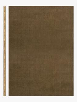 John Lewis Soft Chenille Fabric, Dark Khaki, Price Band C - view 2, Dark Khaki