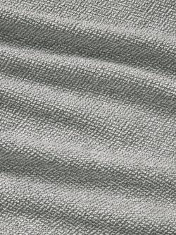 John Lewis Twisted Boucle Fabric, Silver Grey, Price Band D - view 2, Silver Grey