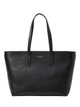 Black Leather Tote