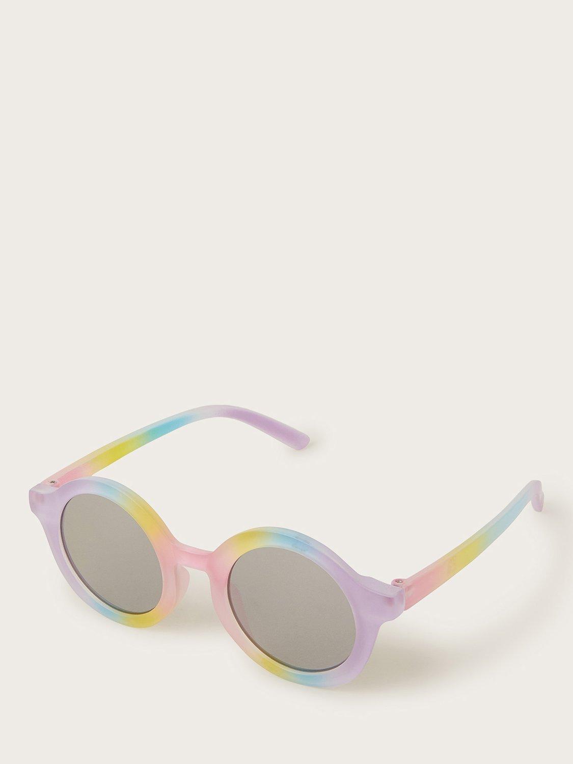 Monsoon Kids' Rainbow Sunglasses, Multi/Grey