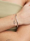 Astrid & Miyu Infinite Cuff Bracelet, Silver