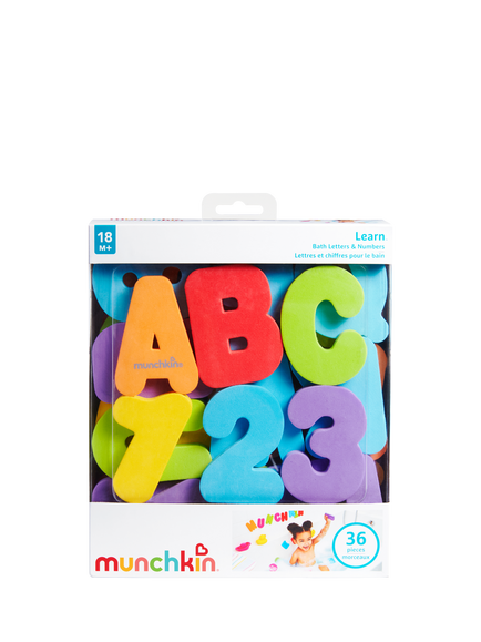 Munchkin Bath Letters and Numbers - view 2, Multi