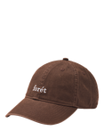 forét Cotton Logo Cap, Brown