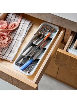 Joseph Joseph DrawerStore Compact Tiered Cutlery Organiser - view 2, Grey