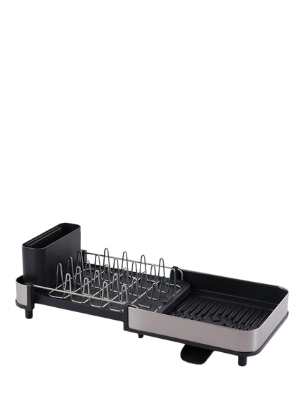 Joseph Joseph Slim Extending Dish Rack, Black, 