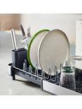 Joseph Joseph Slim Extending Dish Rack, Black