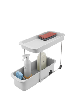 Joseph Joseph CupboardStore 2 Tier Caddy, White - view 2, 