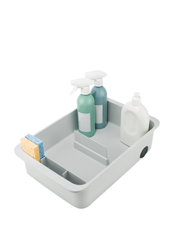 Joseph Joseph CupboardStore Caddy with Wheels, White, Large - view 2, 