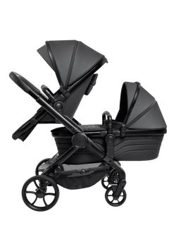 iCandy Peach 7 STUDIO Double Pushchair, Carrycot and Accessories Bundle, Zenith - view 2, Zenith