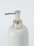 John Lewis Matte Ceramic Soap Dispenser, Natural