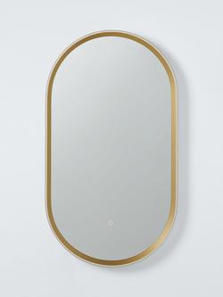 John Lewis Vela Pill Illuminated Mirror, 