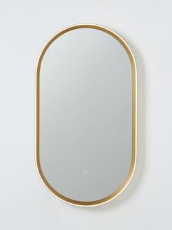 John Lewis Vela Pill Illuminated Mirror - view 2, 