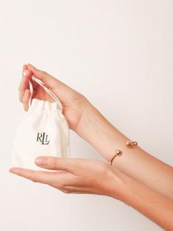 Ralph Lauren Fringe Stone Chandelier Earrings, Gold/ Clear - view 2, Gold/ Clear