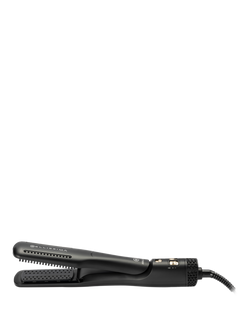 Bellissima Italia Airsleek 2-in-1 Wet-to-Dry Hair Straighteners, Black/Gold, Black/Gold