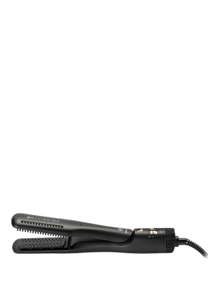 Bellissima Italia Airsleek 2-in-1 Wet-to-Dry Hair Straighteners, Black/Gold, Black/Gold