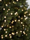 John Lewis 160 Micro LED Cracked Ball Lights, Lit Length 8m