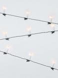 John Lewis 30 LED Candle Lights, Lit Length 7.3m, Warm White