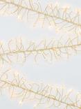 John Lewis 480 Cluster Vine Multifunction Micro LED Lights, Lit Length 3m, Warm White/Gold Wire